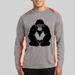 Long Sleeve Heather Colorblock Contender ™ Tee Thumbnail