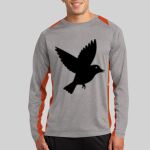 Long Sleeve Heather Colorblock Contender ™ Tee Thumbnail