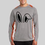 Long Sleeve Heather Colorblock Contender ™ Tee Thumbnail