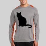 Long Sleeve Heather Colorblock Contender ™ Tee Thumbnail