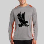 Long Sleeve Heather Colorblock Contender ™ Tee Thumbnail