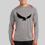 Long Sleeve Heather Colorblock Contender ™ Tee Thumbnail
