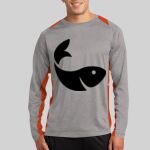 Long Sleeve Heather Colorblock Contender ™ Tee Thumbnail