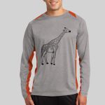 Long Sleeve Heather Colorblock Contender ™ Tee Thumbnail