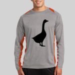Long Sleeve Heather Colorblock Contender ™ Tee Thumbnail