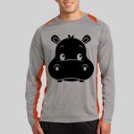 Long Sleeve Heather Colorblock Contender ™ Tee Thumbnail