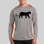 Long Sleeve Heather Colorblock Contender ™ Tee Thumbnail