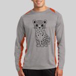 Long Sleeve Heather Colorblock Contender ™ Tee Thumbnail