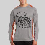 Long Sleeve Heather Colorblock Contender ™ Tee Thumbnail