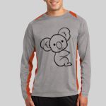 Long Sleeve Heather Colorblock Contender ™ Tee Thumbnail