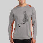 Long Sleeve Heather Colorblock Contender ™ Tee Thumbnail