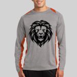 Long Sleeve Heather Colorblock Contender ™ Tee Thumbnail