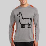 Long Sleeve Heather Colorblock Contender ™ Tee Thumbnail