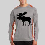 Long Sleeve Heather Colorblock Contender ™ Tee Thumbnail