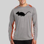 Long Sleeve Heather Colorblock Contender ™ Tee Thumbnail