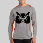 Long Sleeve Heather Colorblock Contender ™ Tee Thumbnail