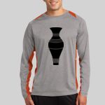 Long Sleeve Heather Colorblock Contender ™ Tee Thumbnail
