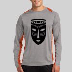 Long Sleeve Heather Colorblock Contender ™ Tee Thumbnail