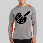 Long Sleeve Heather Colorblock Contender ™ Tee Thumbnail