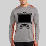 Long Sleeve Heather Colorblock Contender ™ Tee Thumbnail