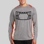 Long Sleeve Heather Colorblock Contender ™ Tee Thumbnail