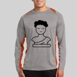 Long Sleeve Heather Colorblock Contender ™ Tee Thumbnail