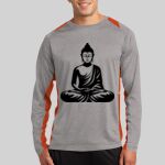 Long Sleeve Heather Colorblock Contender ™ Tee Thumbnail