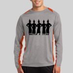 Long Sleeve Heather Colorblock Contender ™ Tee Thumbnail