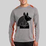 Long Sleeve Heather Colorblock Contender ™ Tee Thumbnail