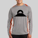 Long Sleeve Heather Colorblock Contender ™ Tee Thumbnail
