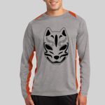 Long Sleeve Heather Colorblock Contender ™ Tee Thumbnail