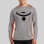 Long Sleeve Heather Colorblock Contender ™ Tee Thumbnail