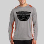 Long Sleeve Heather Colorblock Contender ™ Tee Thumbnail