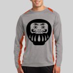 Long Sleeve Heather Colorblock Contender ™ Tee Thumbnail