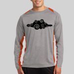 Long Sleeve Heather Colorblock Contender ™ Tee Thumbnail