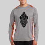 Long Sleeve Heather Colorblock Contender ™ Tee Thumbnail