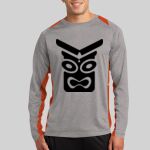 Long Sleeve Heather Colorblock Contender ™ Tee Thumbnail