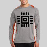 Long Sleeve Heather Colorblock Contender ™ Tee Thumbnail