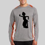 Long Sleeve Heather Colorblock Contender ™ Tee Thumbnail