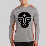 Long Sleeve Heather Colorblock Contender ™ Tee Thumbnail