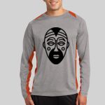 Long Sleeve Heather Colorblock Contender ™ Tee Thumbnail