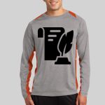 Long Sleeve Heather Colorblock Contender ™ Tee Thumbnail