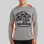 Long Sleeve Heather Colorblock Contender ™ Tee Thumbnail