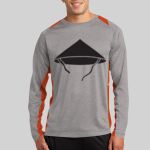 Long Sleeve Heather Colorblock Contender ™ Tee Thumbnail