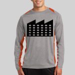 Long Sleeve Heather Colorblock Contender ™ Tee Thumbnail