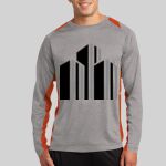 Long Sleeve Heather Colorblock Contender ™ Tee Thumbnail