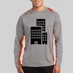 Long Sleeve Heather Colorblock Contender ™ Tee Thumbnail