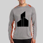 Long Sleeve Heather Colorblock Contender ™ Tee Thumbnail