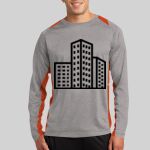 Long Sleeve Heather Colorblock Contender ™ Tee Thumbnail