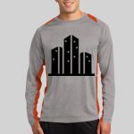 Long Sleeve Heather Colorblock Contender ™ Tee Thumbnail